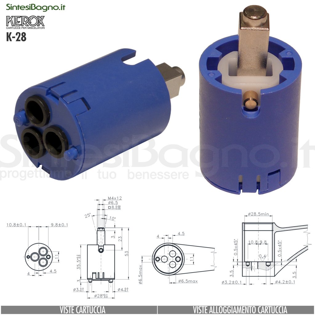 kerox-k-28-cartuccia-kerox-k-28-di-ricambio-per-miscelatore-monocomando ...