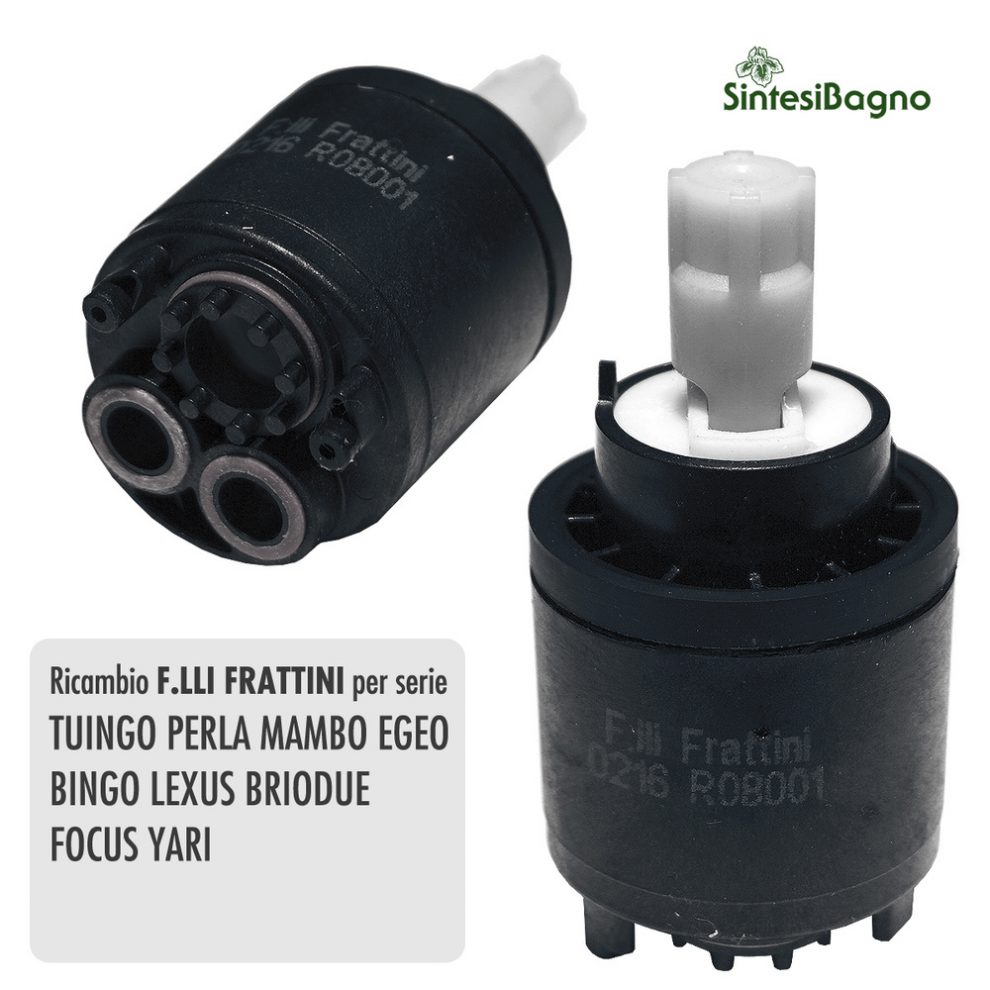 Cartuccia Ceramica Fratelli Frattini - Diametro 42mm, Altezza 80mm, Ricambio Rubinetto - Foto 7